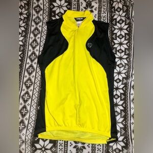 Pearl Izumi full zip cycling tank top Large